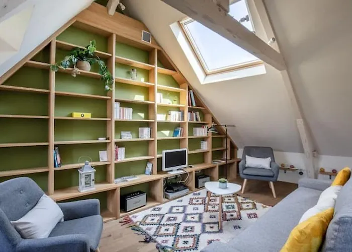 아파트 Le Puits De Lumiere 옹플뢰르